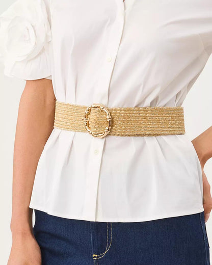 Arta Belt - Gold Metallic
