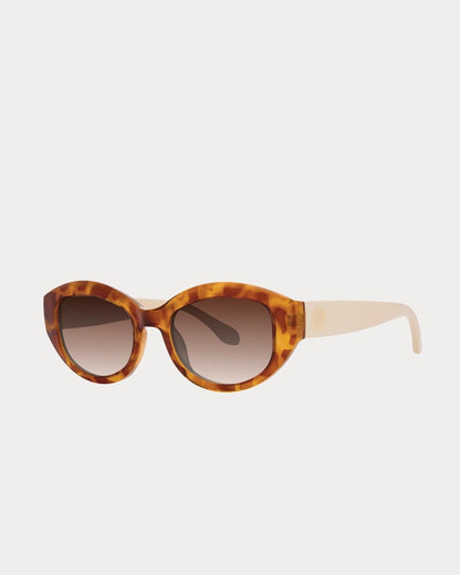 Palm Drift Sunglasses - Cream Tortoise