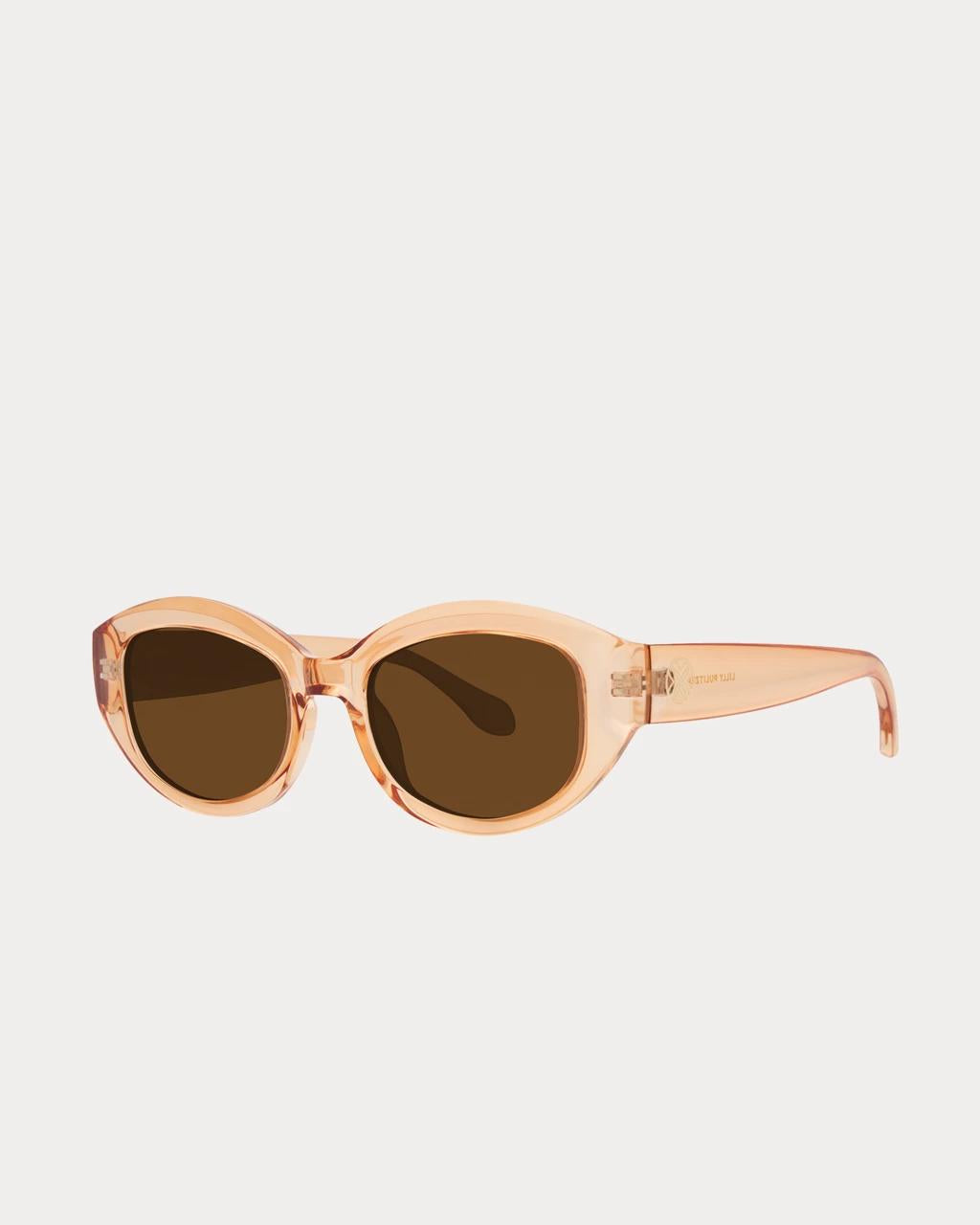Palm Drift Sunglasses - Crystal Gold