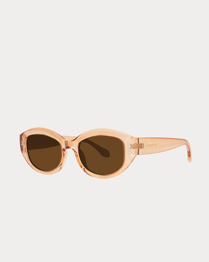 Palm Drift Sunglasses - Crystal Gold