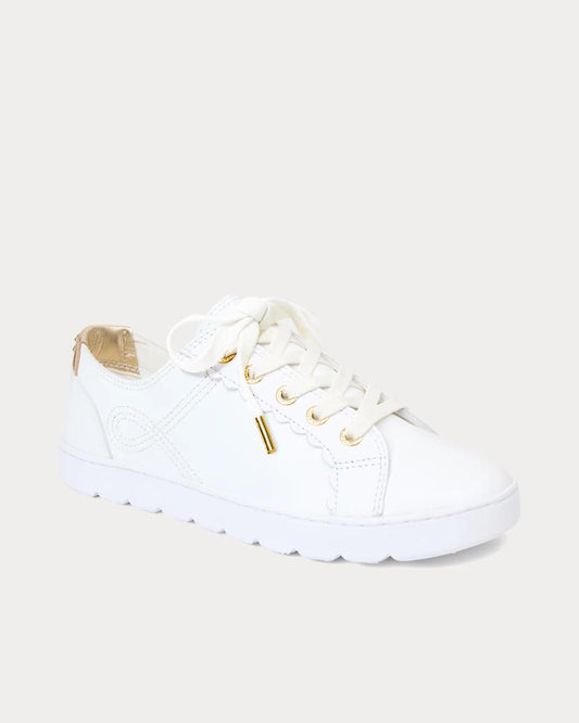 The Lilly Sneaker - Resort White