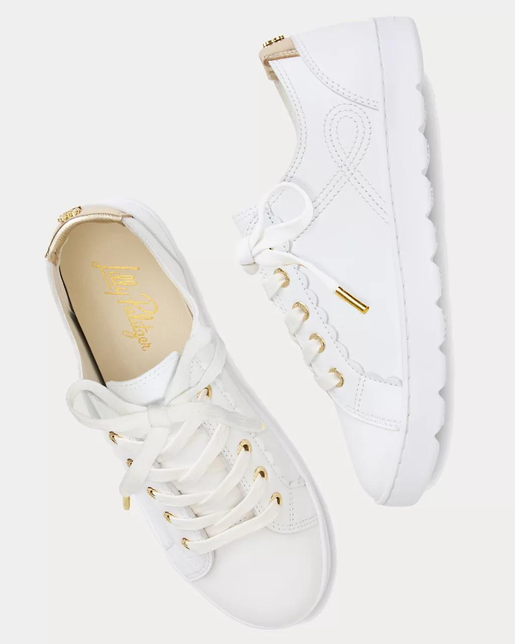 The Lilly Sneaker - Resort White