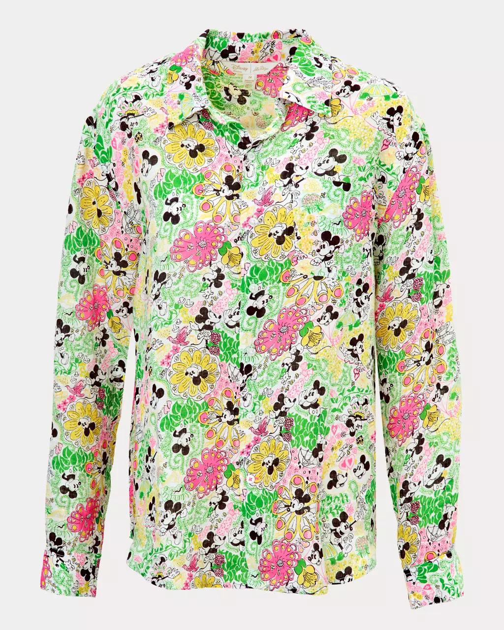 Men's Stuff Addison Linen Button Down Shirt - Multi