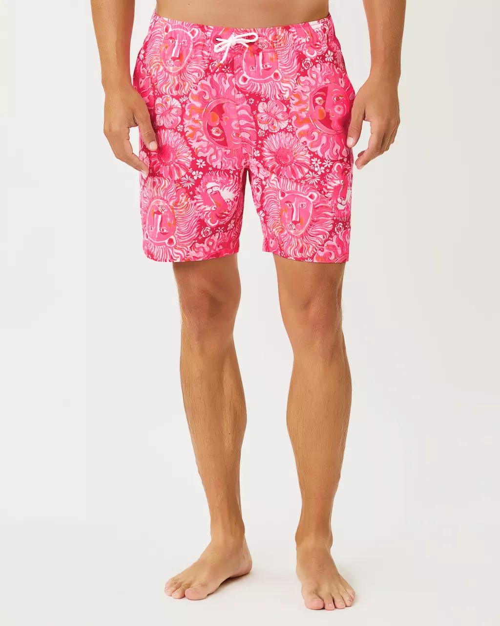 Men's Stuff 6" Del Lago Swim Trunk - Paradise Punch